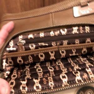 Leather crossbody bag